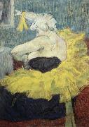 The Clowness Cha-u-Kao  Henri  Toulouse-Lautrec